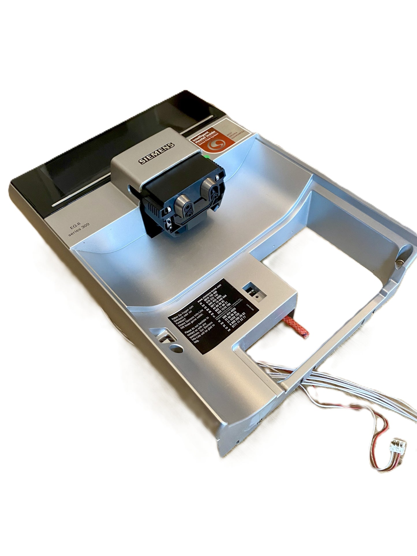 Siemens EQ.6 Series 300 Vorderteil Display mit Kaffeeauslauf + Stecker Kaffeevollautomat - Car Kaffeeautomaten, Ersatzteile