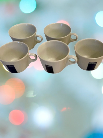 Hochwertige Lavazza Kaffee- / Cappuccino 5 Tassen selten NEU Kaffeevollautomat - Car Kaffeeautomaten, Ersatzteile