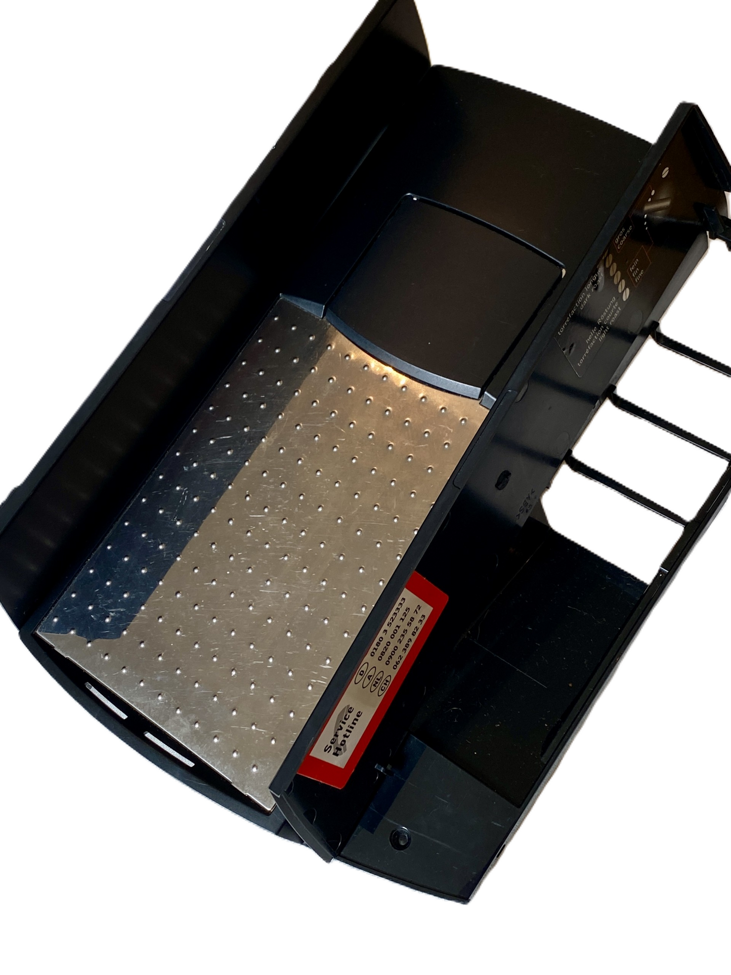 JURA F70 / F90 / F9 E-Serie Oberteil aus Aluminium mit beiden Deckeln – Ersatzteil für Kaffeevollautomat