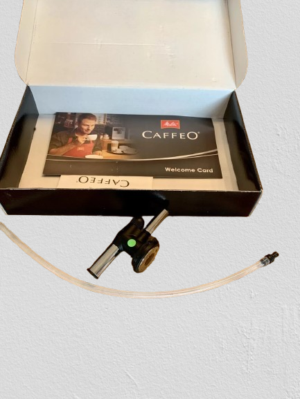 Jura / Melitta Cappuccinatore Creme Milch – Für perfekten Milchschaum, komplett mit passenden Adaptern für Jura