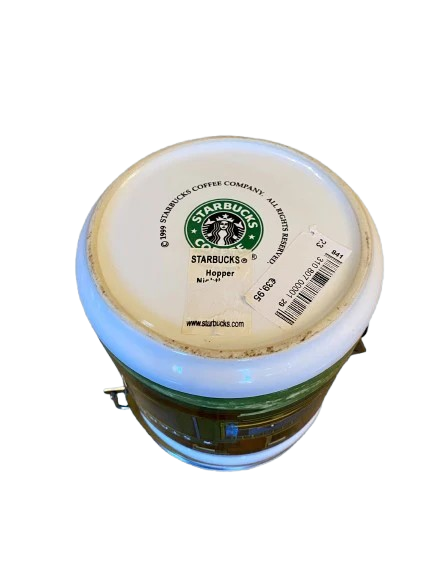 Starbucks Kaffeebohnenbehälter – seltenes Sammlerstück, Keramik/Porzellan Top - Car Kaffeeautomaten, Ersatzteile