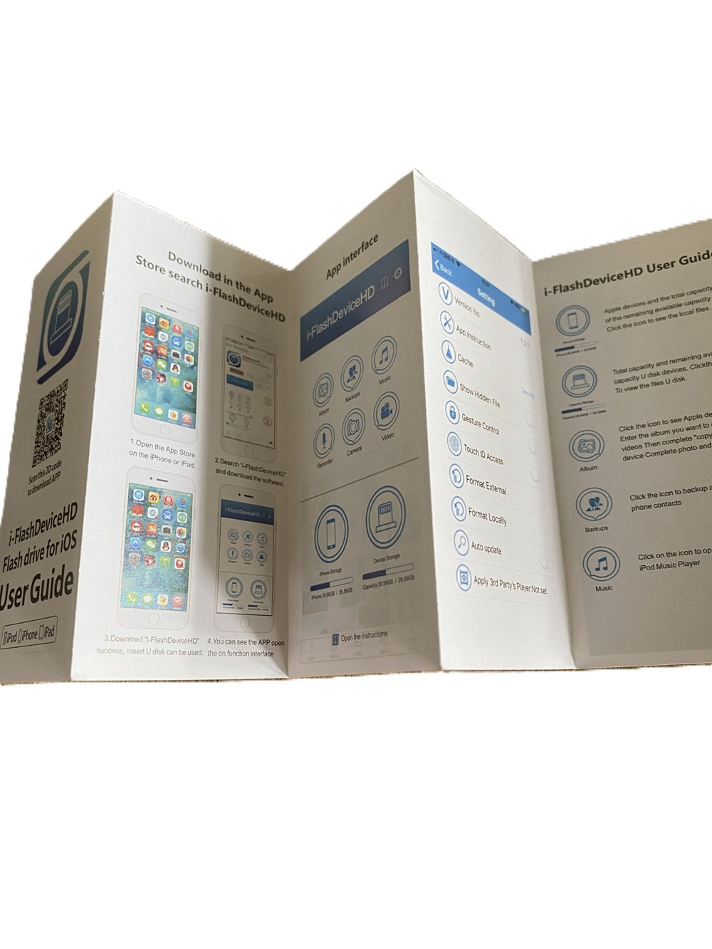 2-in-1 USB Speicherstick für iPhone, iPad & PC – 128GB