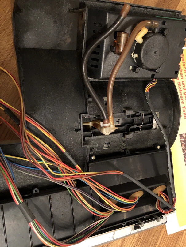 Jura S95 Display Bedinpanel Steuerpanel Elemente Vorderteil mit Tasten mit Auslauf Komplett