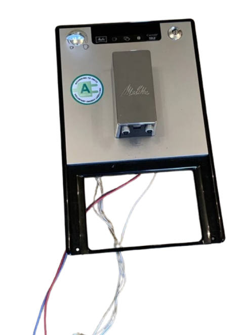 Melitta Solo – Vorderteil Display / Bedienteil Elektronik mit Auslau