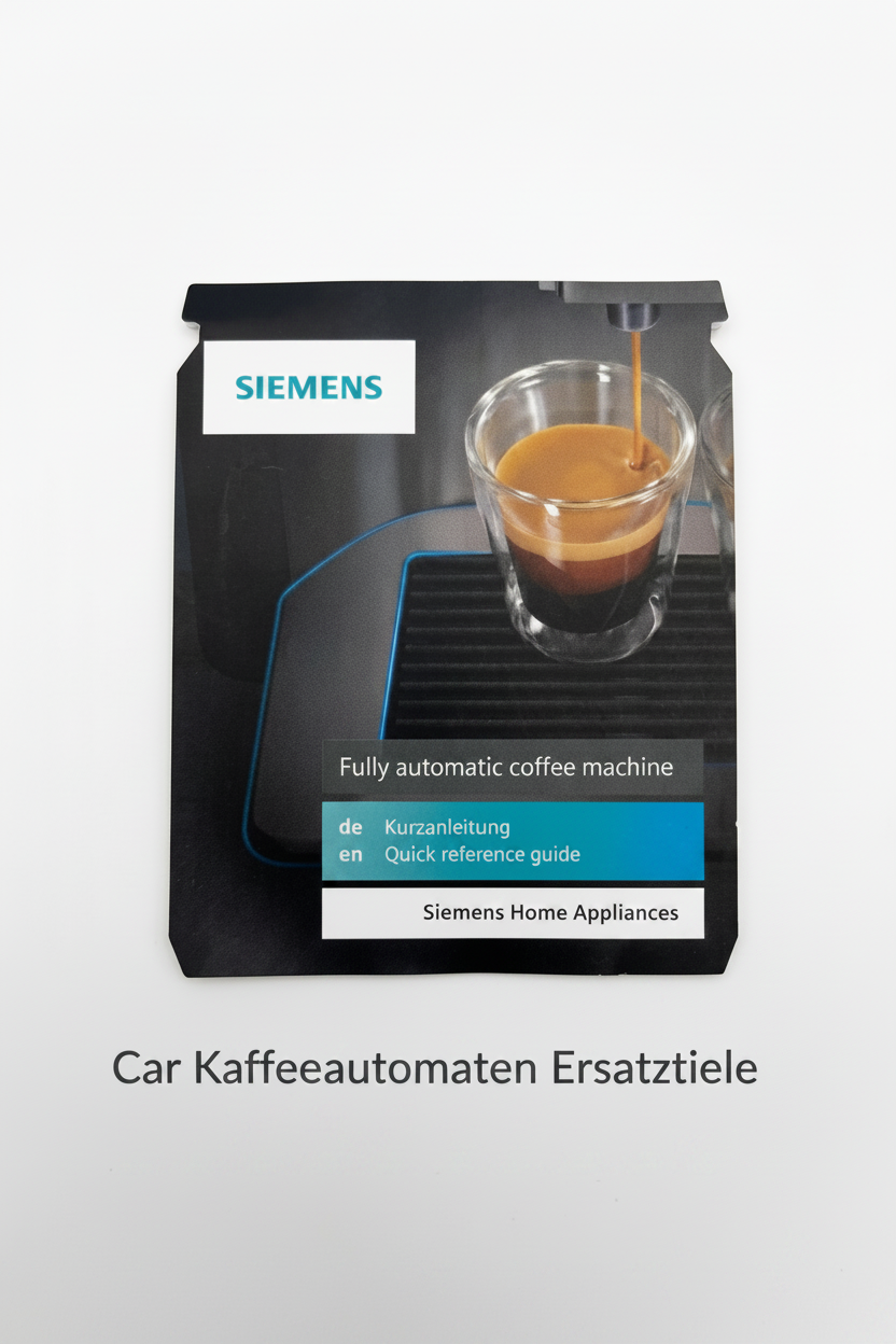 Siemens EQ.6 EQ5 EQ 300 400 500 600 700 100 EQ Plus Bedienungsanleitung
