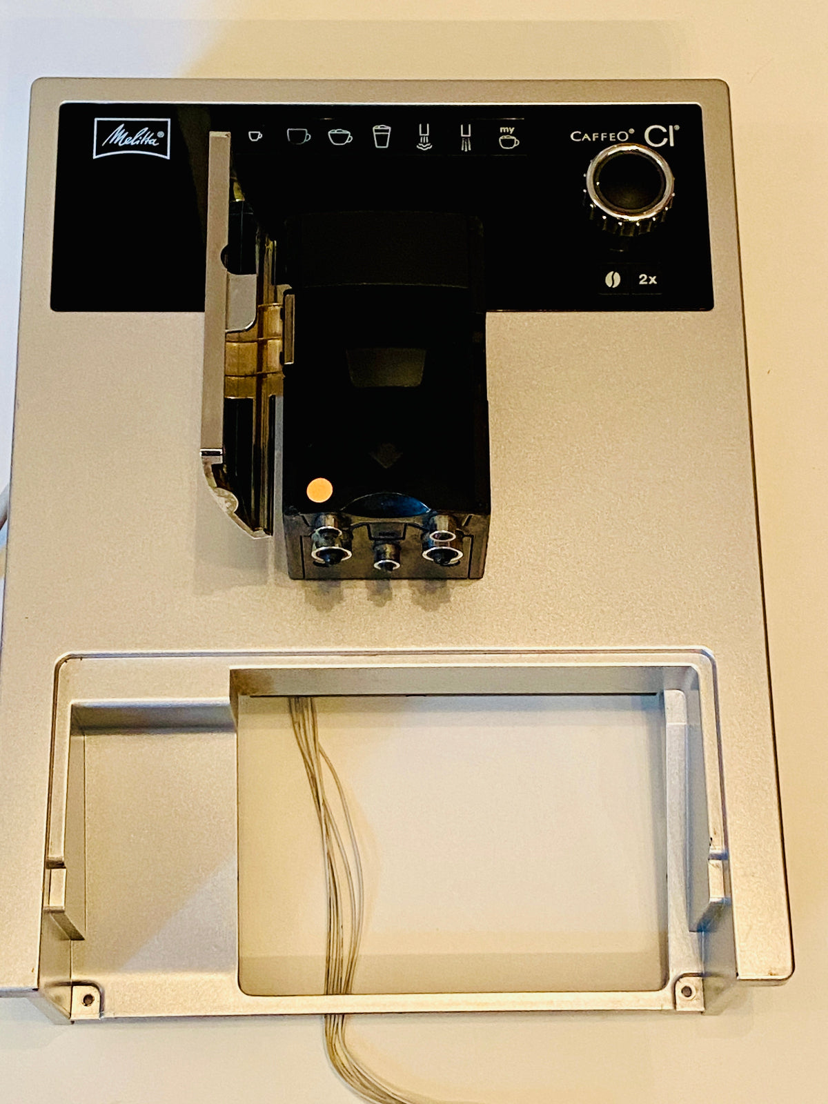 Melitta Cafeeo CI Fornt Display Mit Auslauf