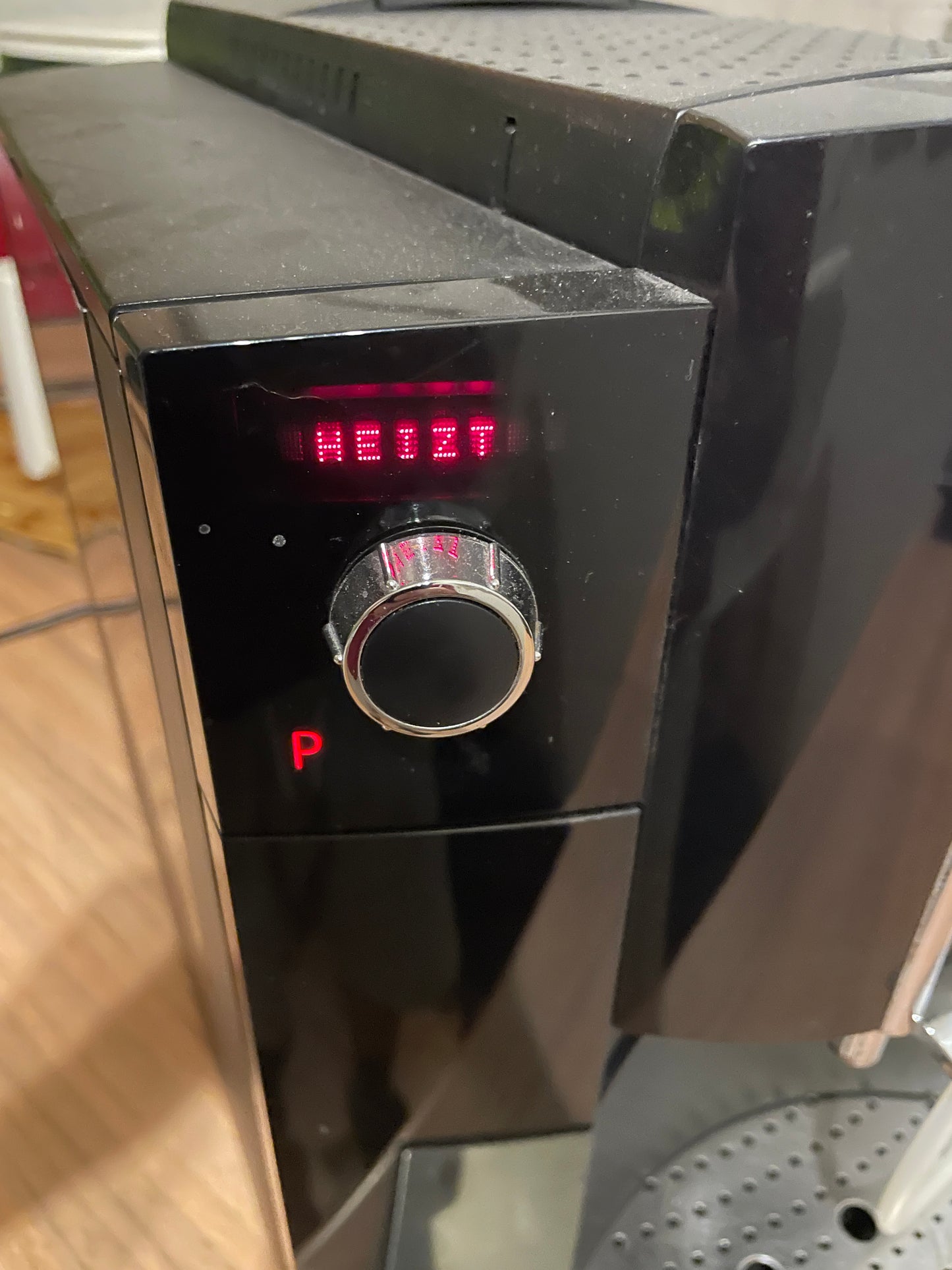 Jura C60 Front Vorderteil mit Kaffeeauslauf mit Display