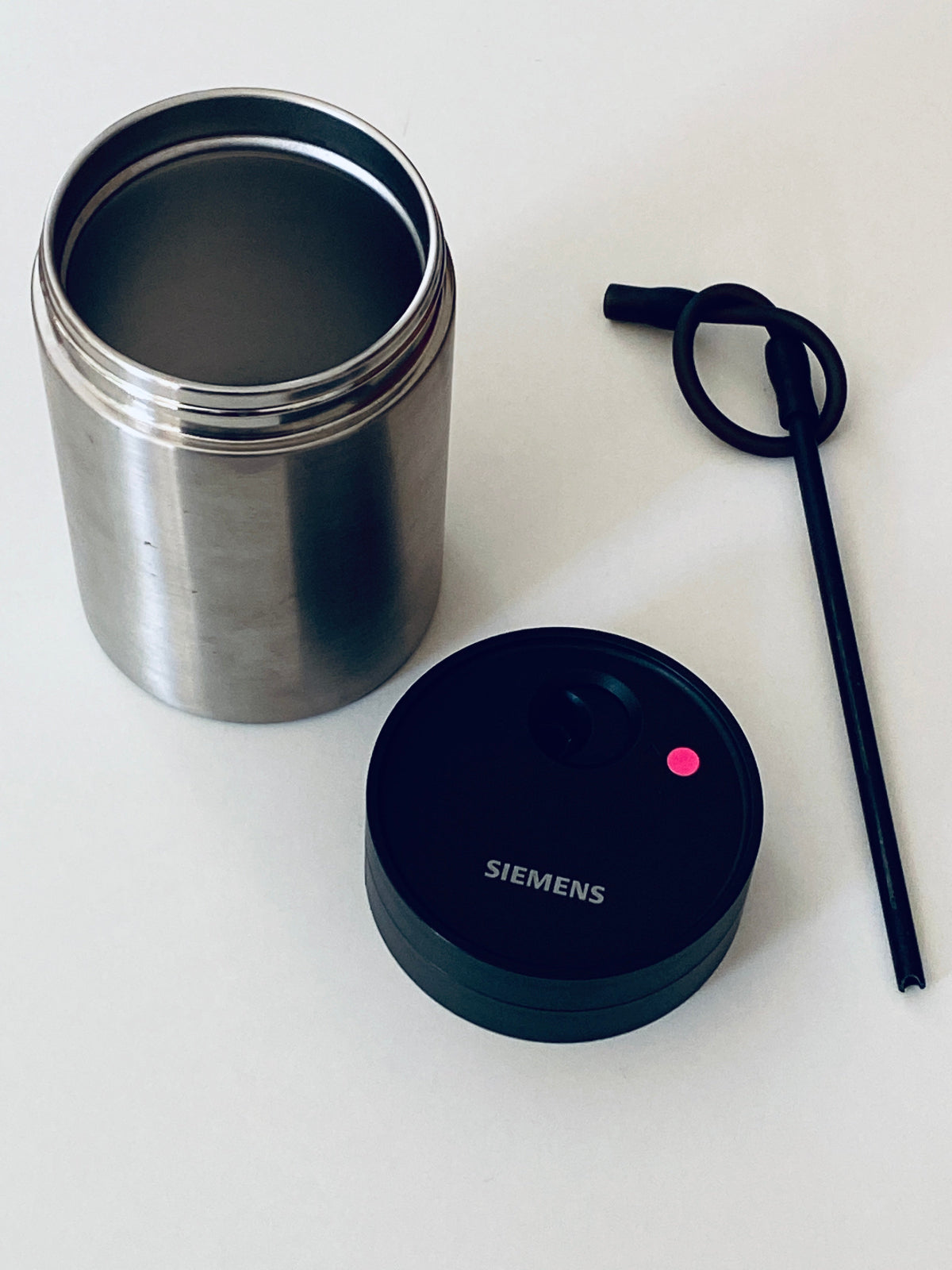 Siemens Milchkanne Dose EQ Serie Edelstahl 