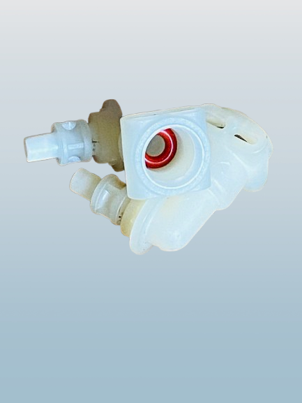 Melitta / Jura / Siemens / Bosch Eckventil für Wasserpumpe – zur Befestigung am Thermoblock