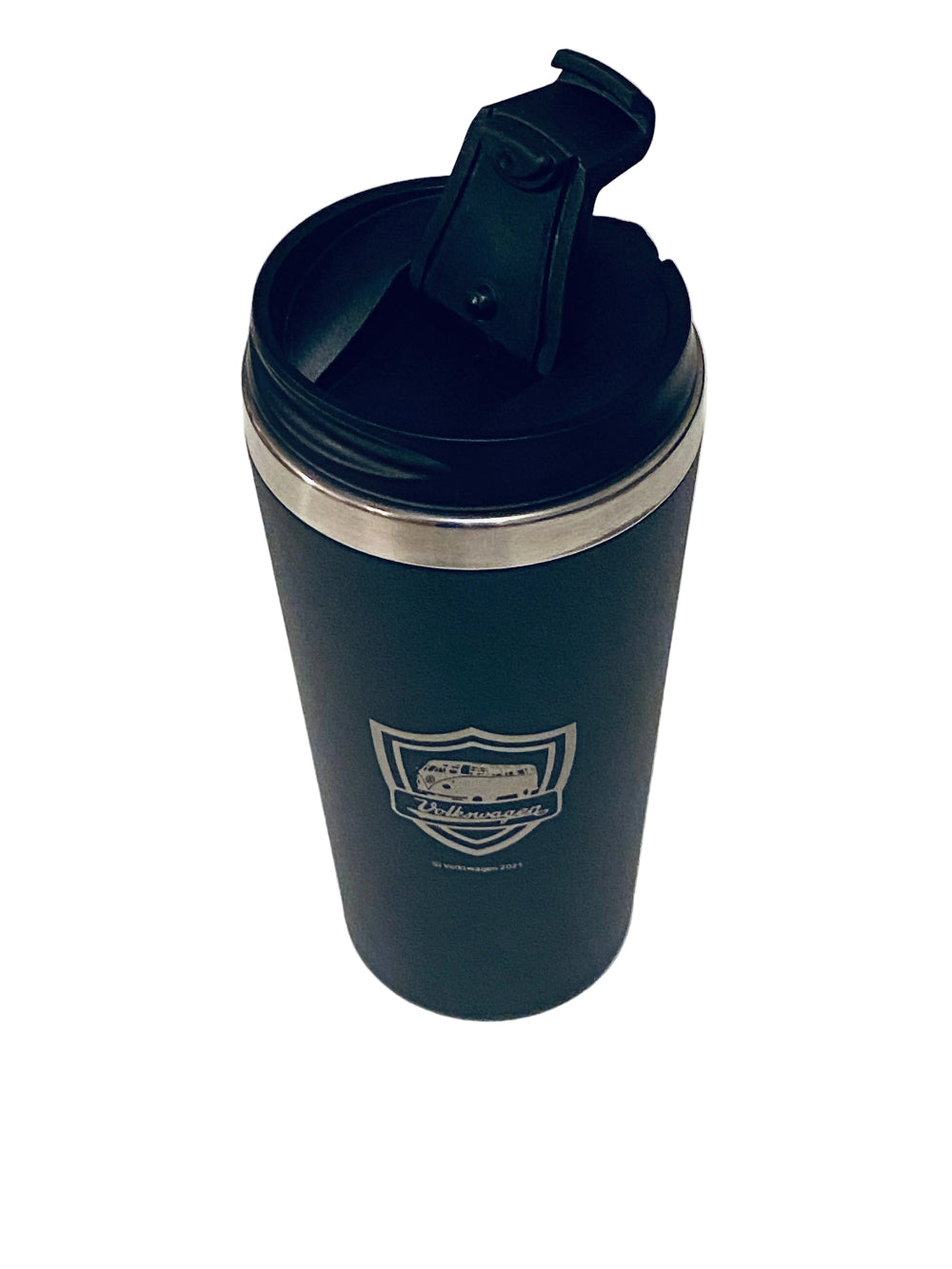 Thermobecher aus Edelstahl mit Volkswagen 