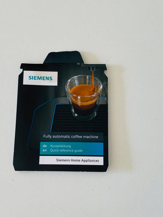 Bedienungsanleitung für Siemens EQ6 Serie