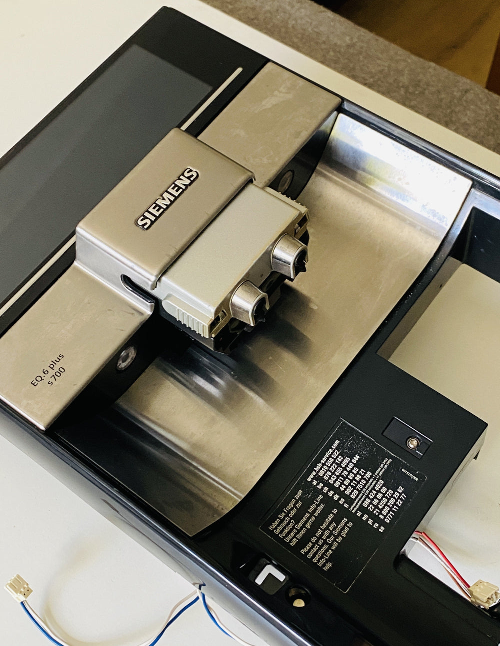 Siemens EQ.6 Plus S 700 Display Vorderteil Front komplett 