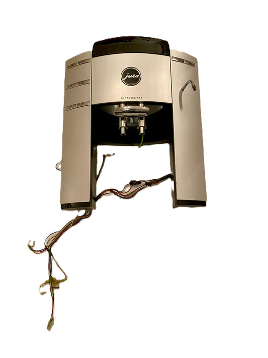 Jura F90 Vorderteil mit Display, Auslauf, Tasten, Stecker & Kabel – baufertig, Kaffeevollautomat - Car Kaffeeautomaten, Ersatzteile