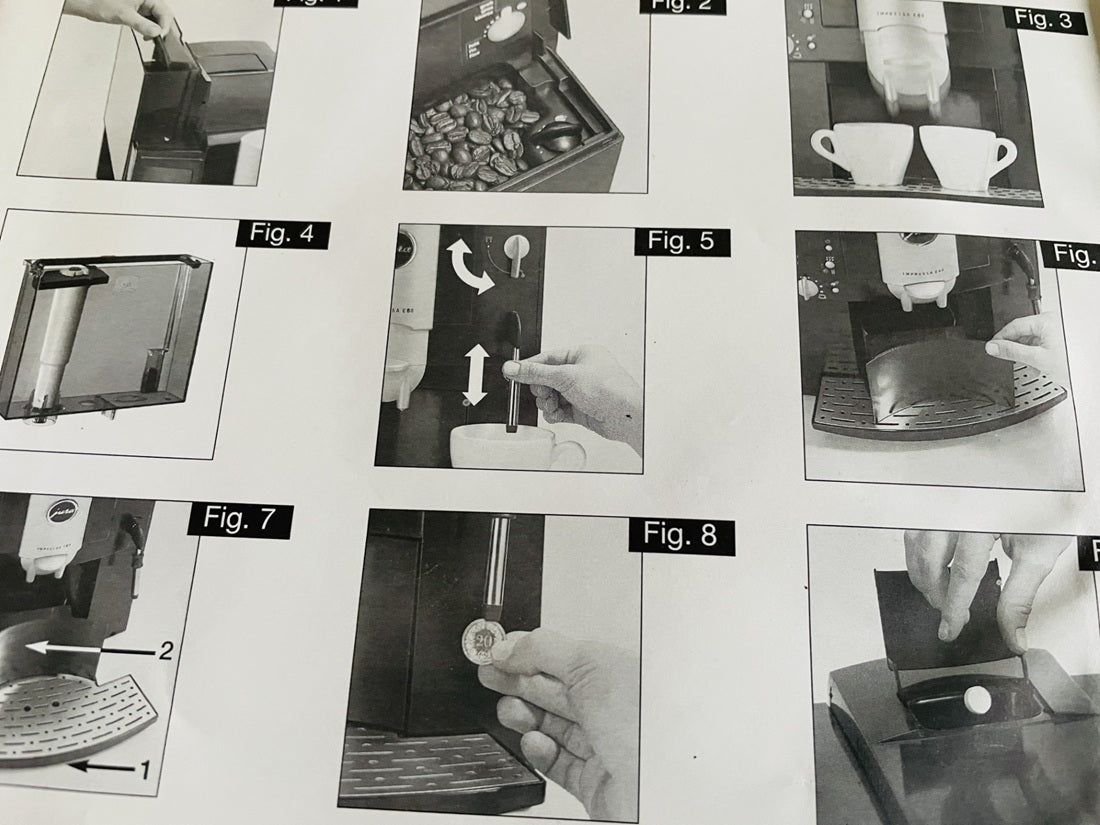 Bedienungsanleitung Buch für JURA Impressa E40 E60 E65