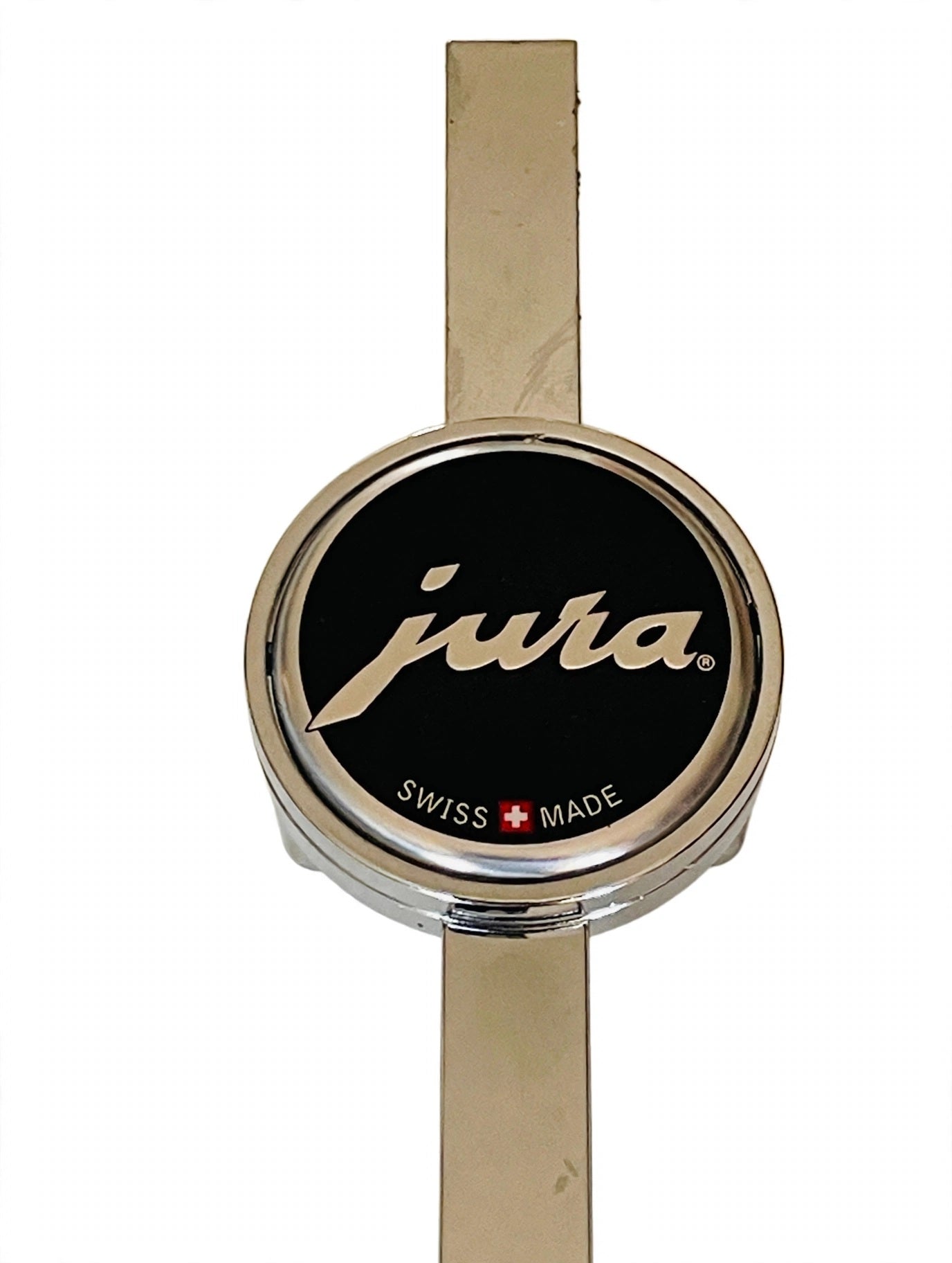 Jura  Rückwand mit Jura Emblem  Chromleiste J-Serie J5 J7 J9