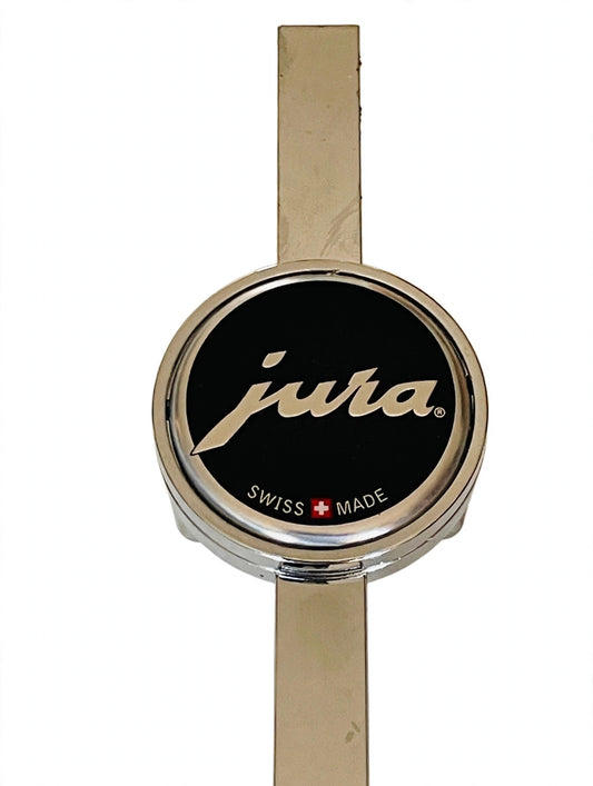 Jura  Rückwand mit Jura Emblem  Chromleiste J-Serie J5 J7 J9