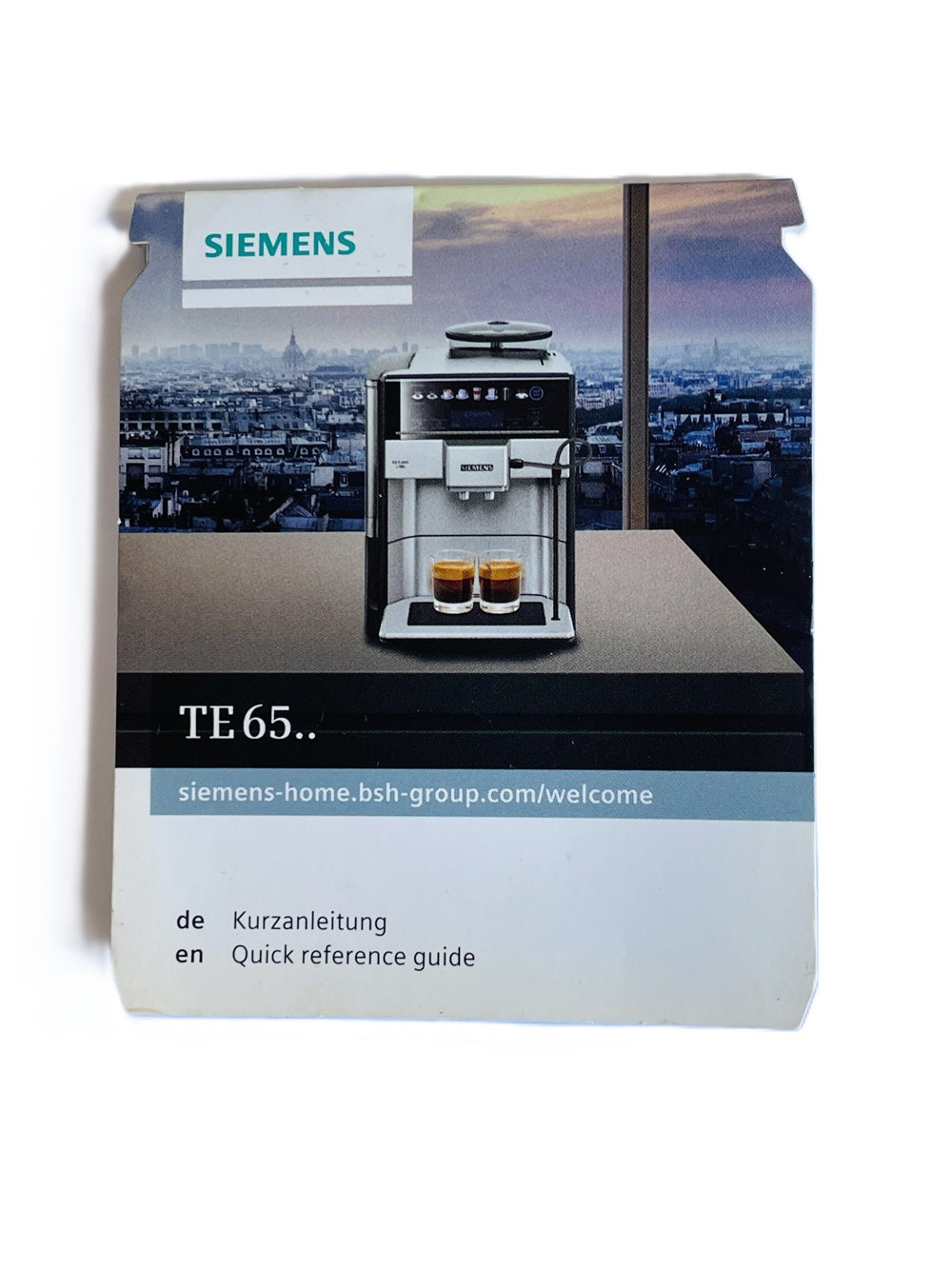 Siemens EQ.6 & EQ.6 Plus Bedienungsanleitung Kurzanleitung 