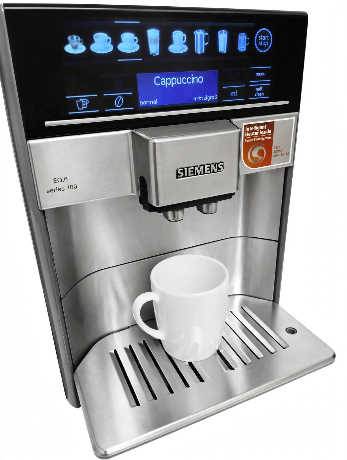 Siemens EQ.6 Serie 700 Front mit Display 