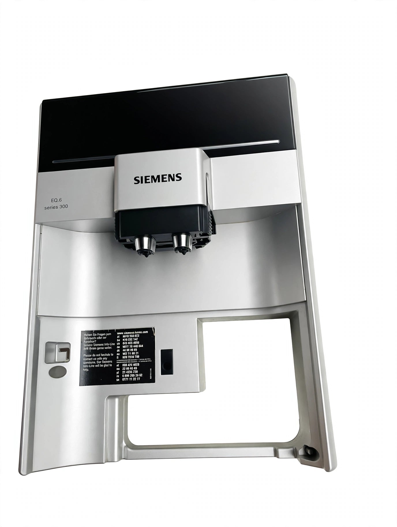 Siemens EQ.6 Series 300 Front Display Kaffeeauslauf