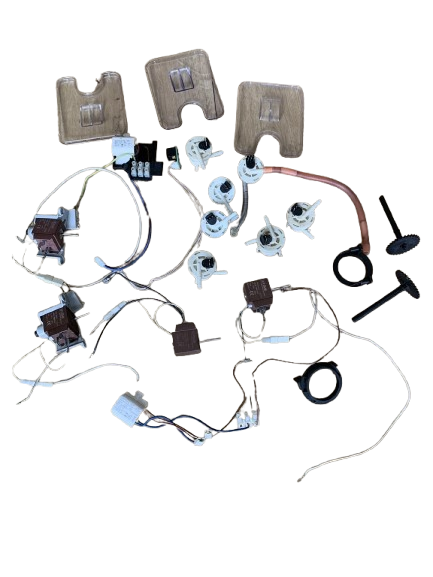JURA Ersatzteil-Paket – Magnetschalter, Flowmeter, Kondensator, Deckel, Stecker, Regler, Sensor und mehr