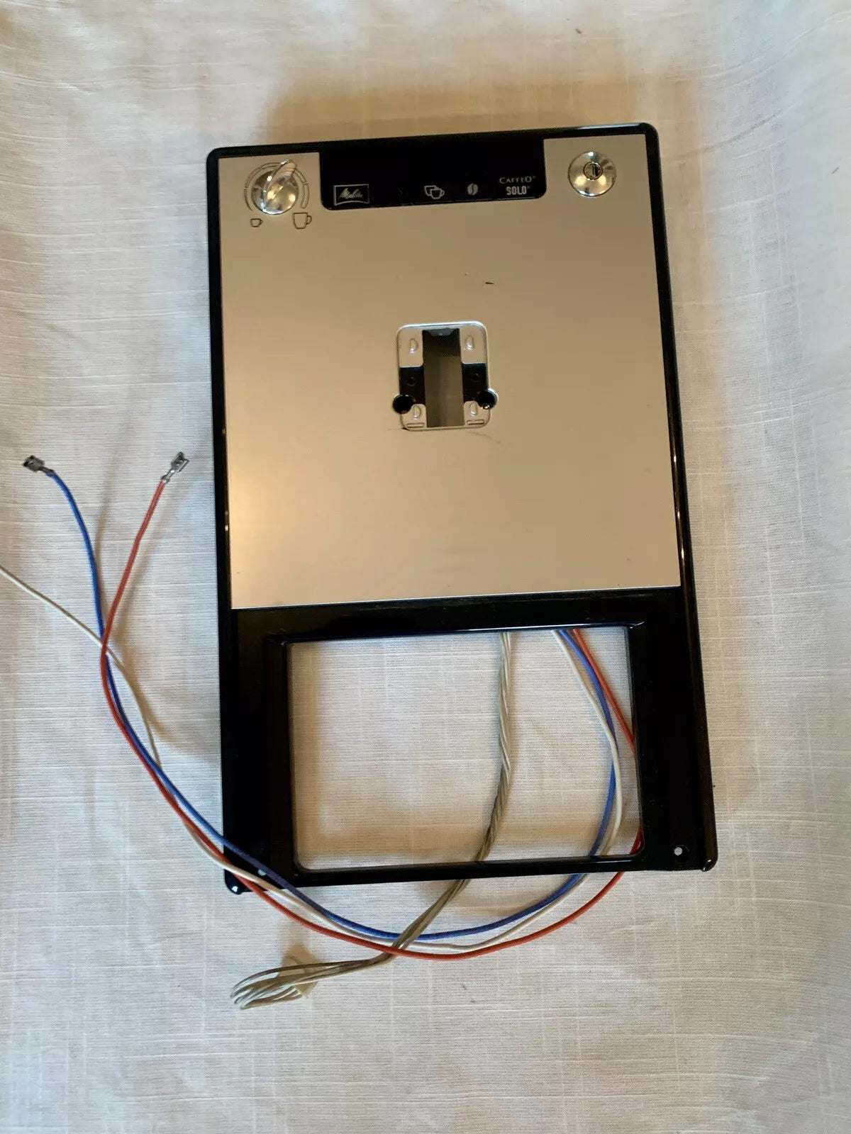 Melitta Solo Milk Display Bedienteil Frontmaske Vorderteil komplett Kaffeevollautomat -