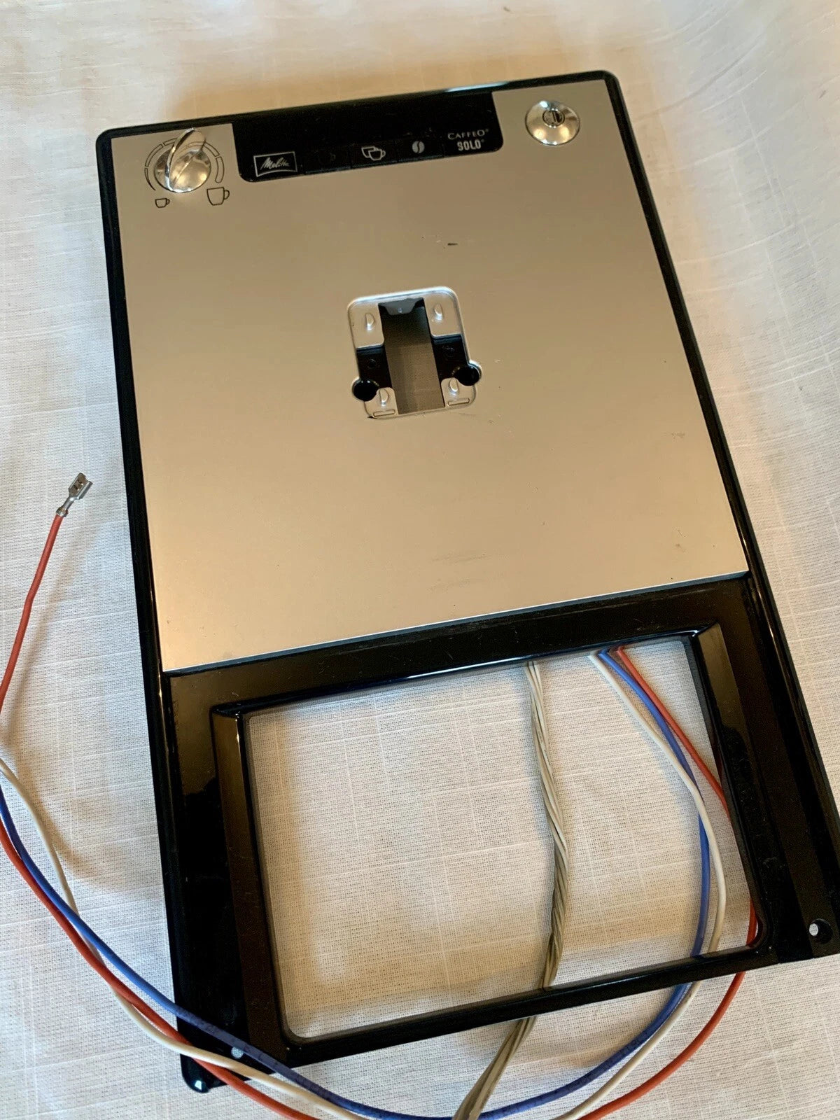 Melitta Solo Milk Display Bedienteil Frontmaske