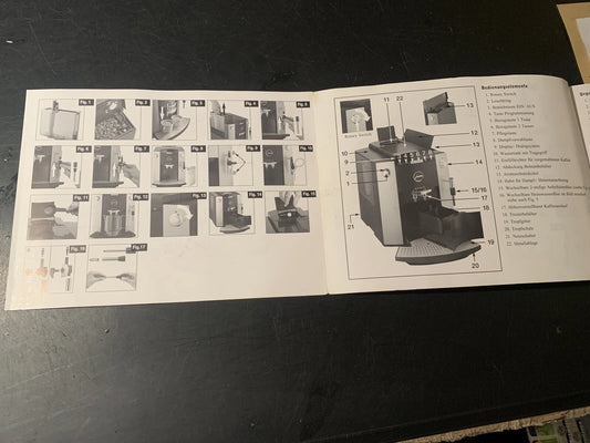 Jura F50 F5 F505 Bedienungsanleitung Gebraucht Aber Gut Kaffeevollautomat