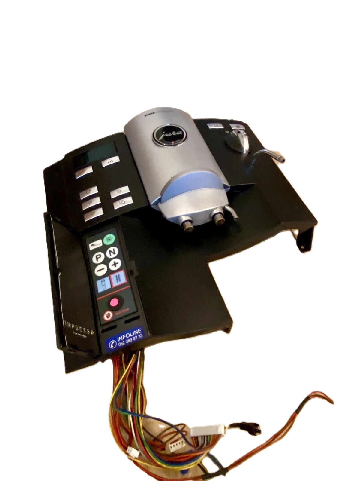 Jura 601 Display Bedinpanel Vorderteil