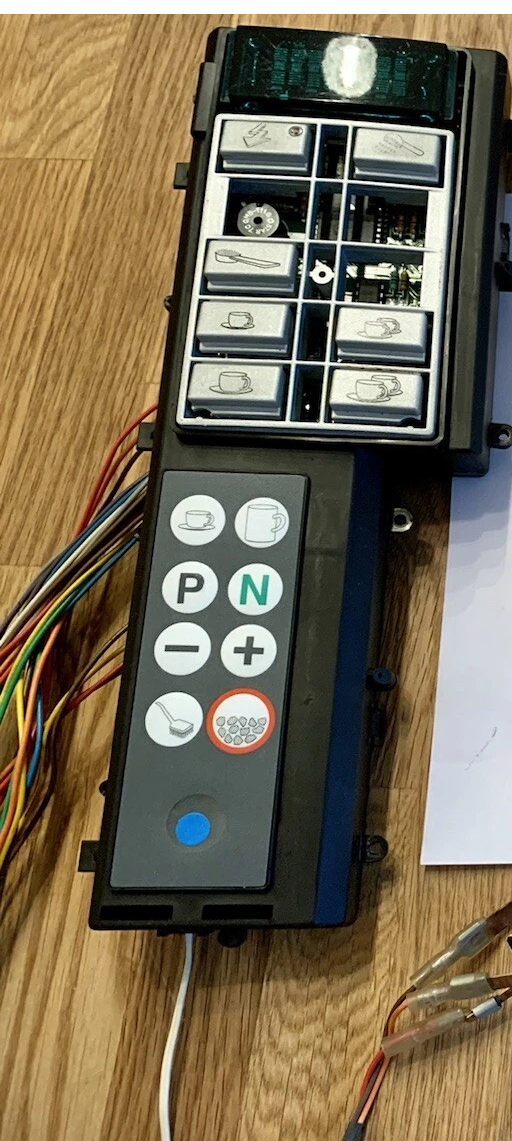 Jura Ultra -500 -X70 Display Mit Beide Seiten Dampf Wasser Tasten Wie Im BILD