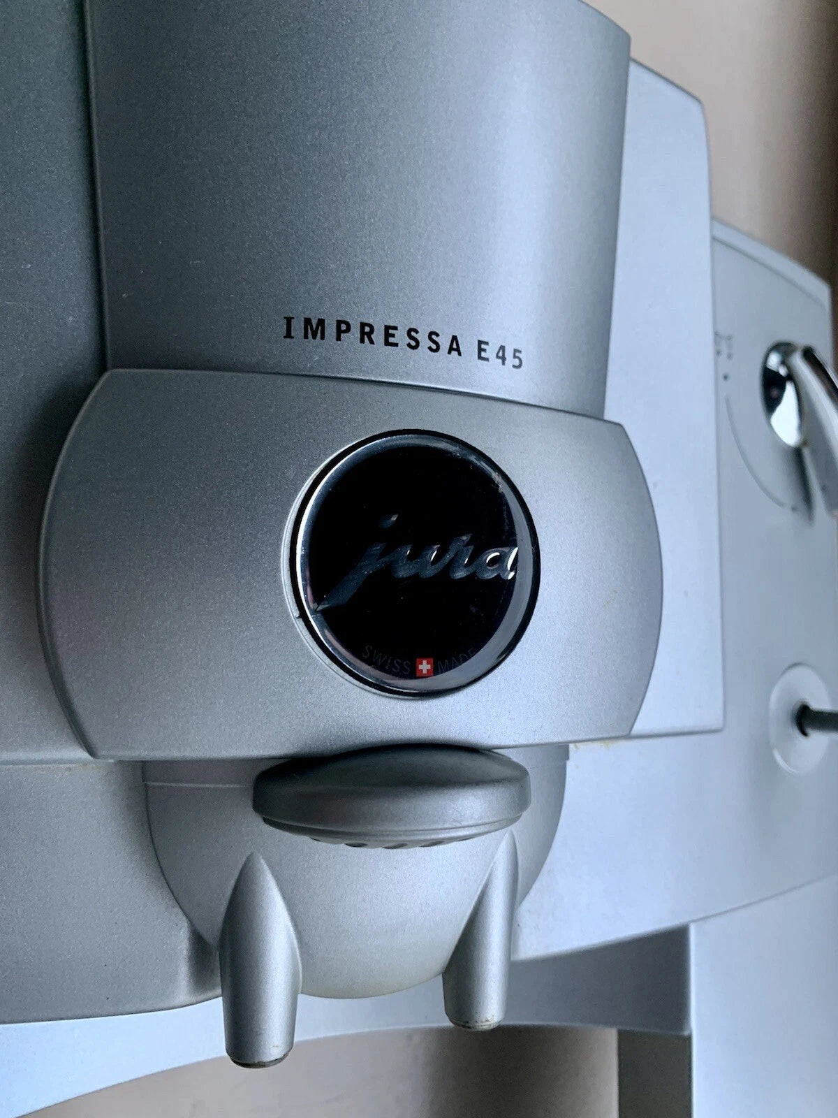 Jura E45 Display-Modul / Bedienteil / Vorderteil komplett Top – wie auf dem Bild