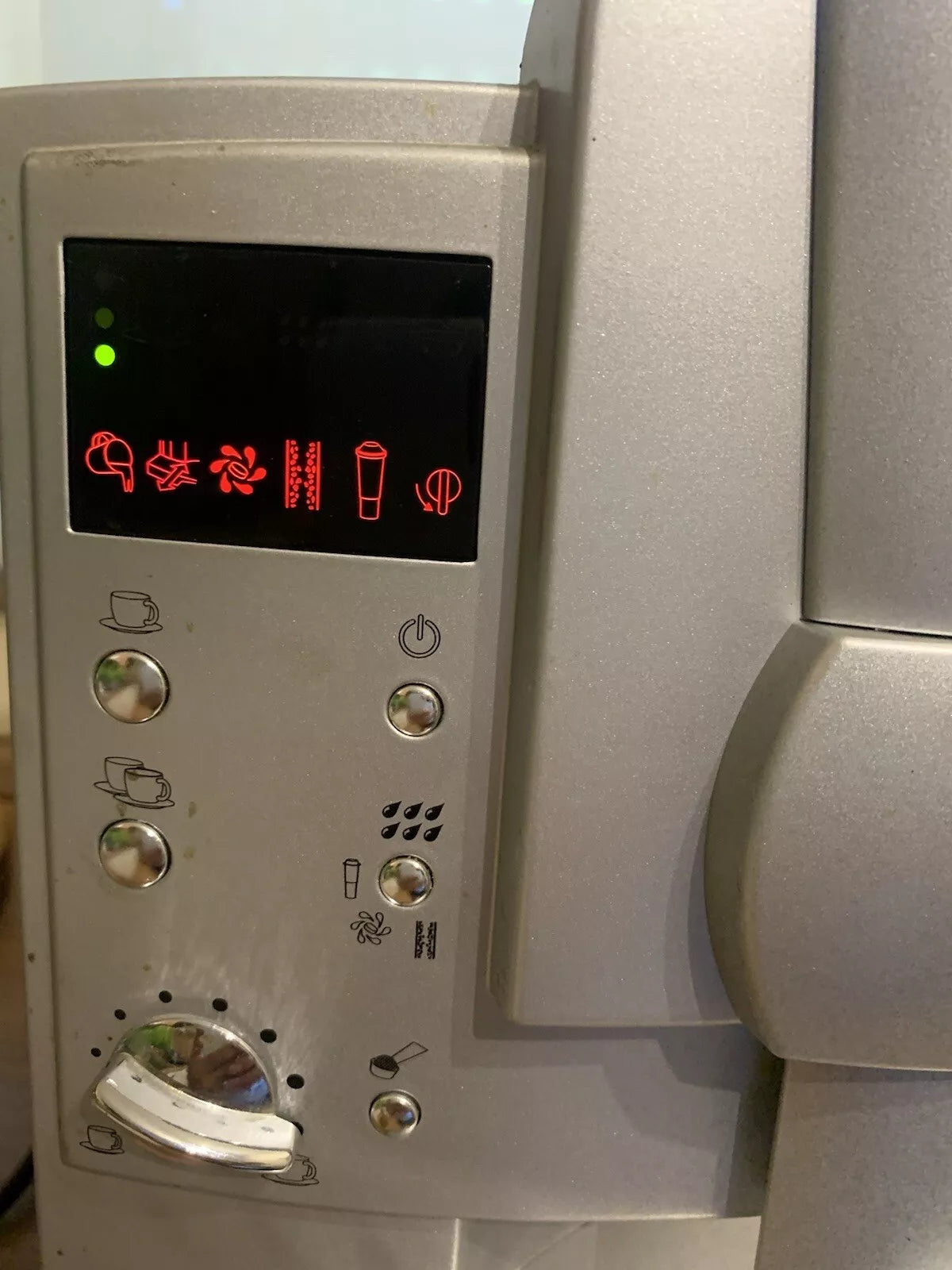 Jura E45 Display-Modul / Bedienteil / Vorderteil komplett Top – wie auf dem Bild