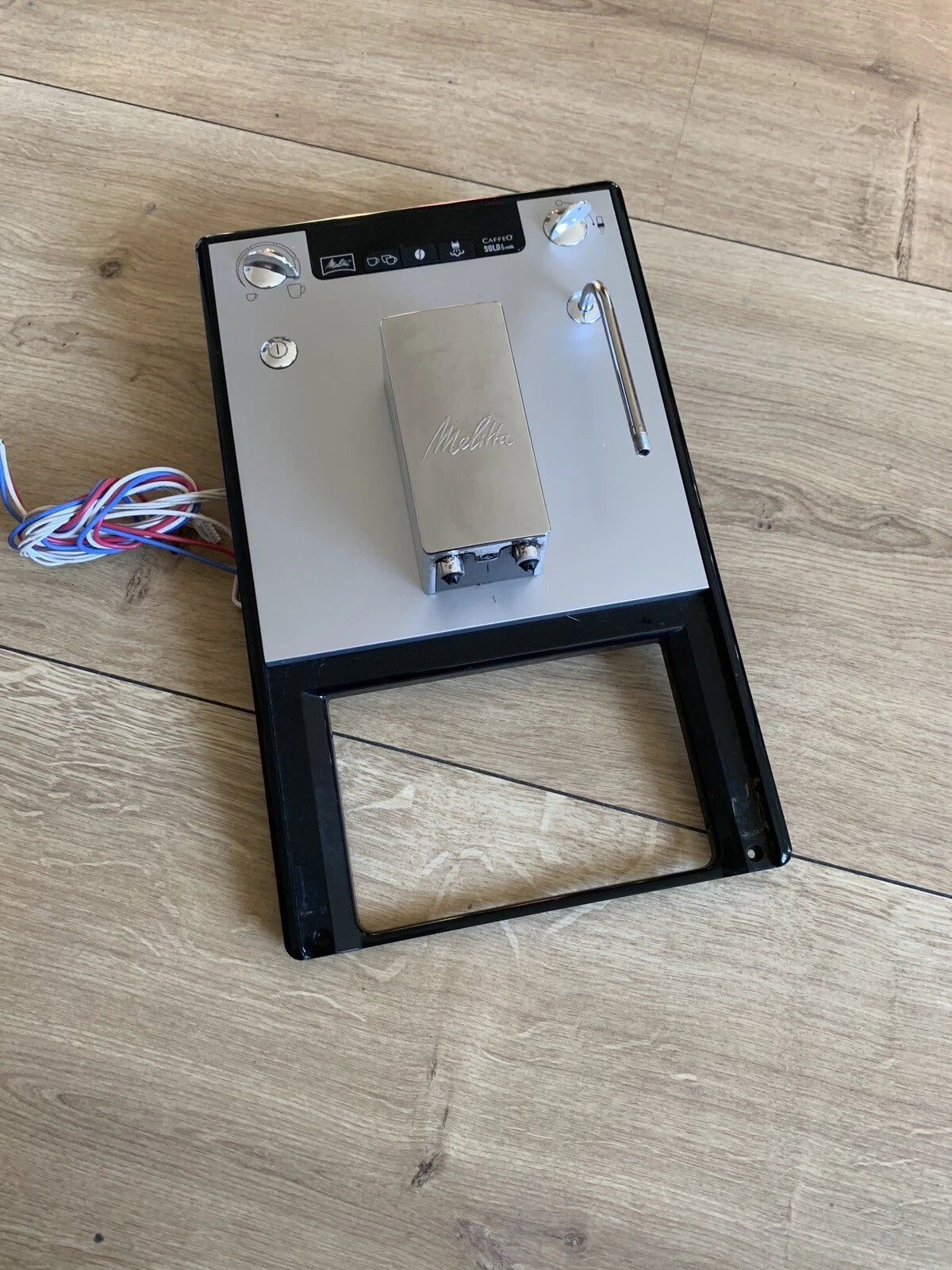 Melitta Solo Milk Display Bedienteil Frontmaske Vorderteil komplett Kaffeevollautomat