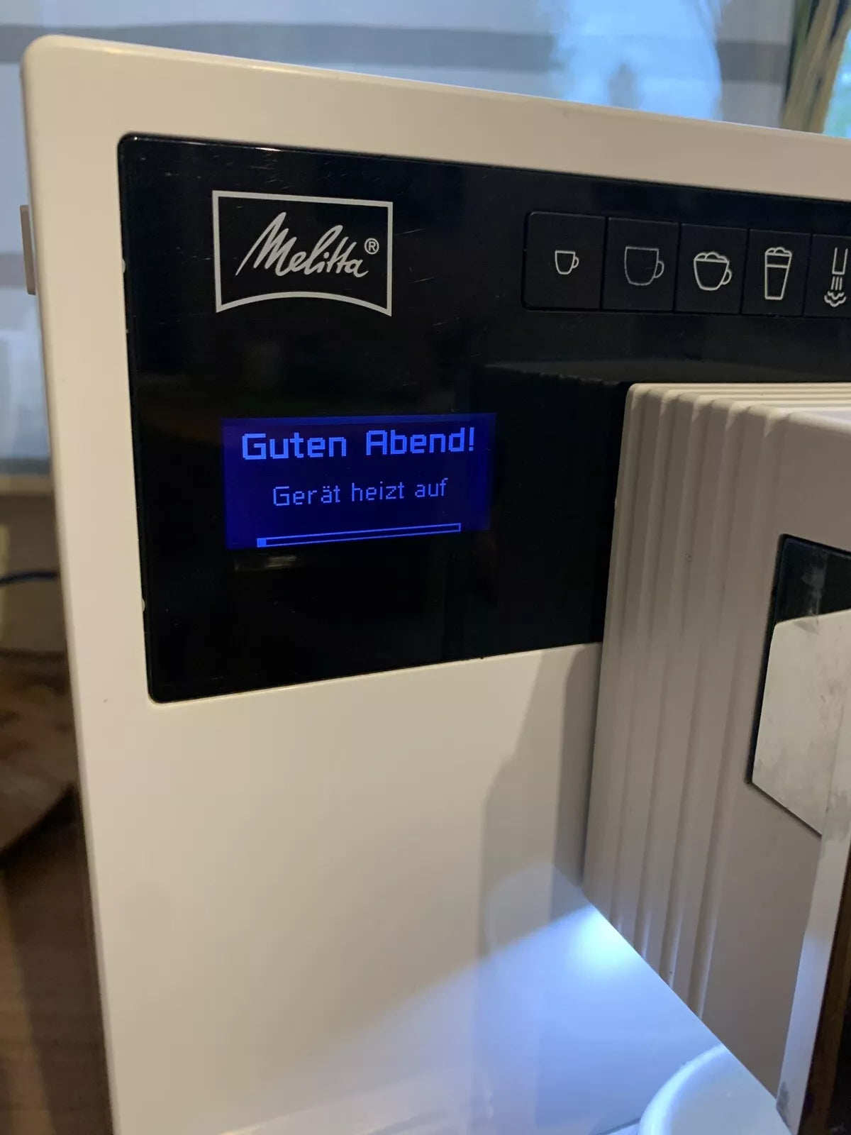 Kaffeeautomaten Ersatzteile – Melitta Caffeo CI Vorderteil mit Auslauf, Stecker & Display, sofort einbaufertig