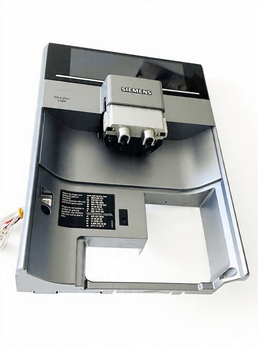 Siemens EQ.6 Plus s100 Frontblende Displayblende Komplett Silber