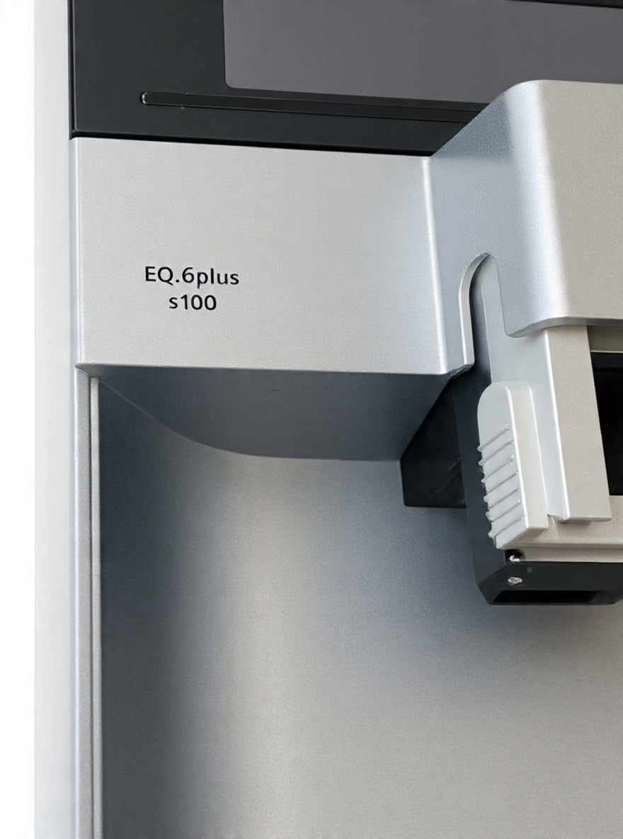 Siemens EQ.6 Plus s100 Frontblende Displayblende Komplett Silber