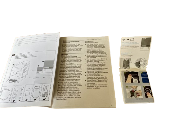 Siemens EQ.6 Plus S100    TE65.Bedienungsanleitung – gebraucht Sehr gut - Car Kaffeeautomaten, Ersatzteile